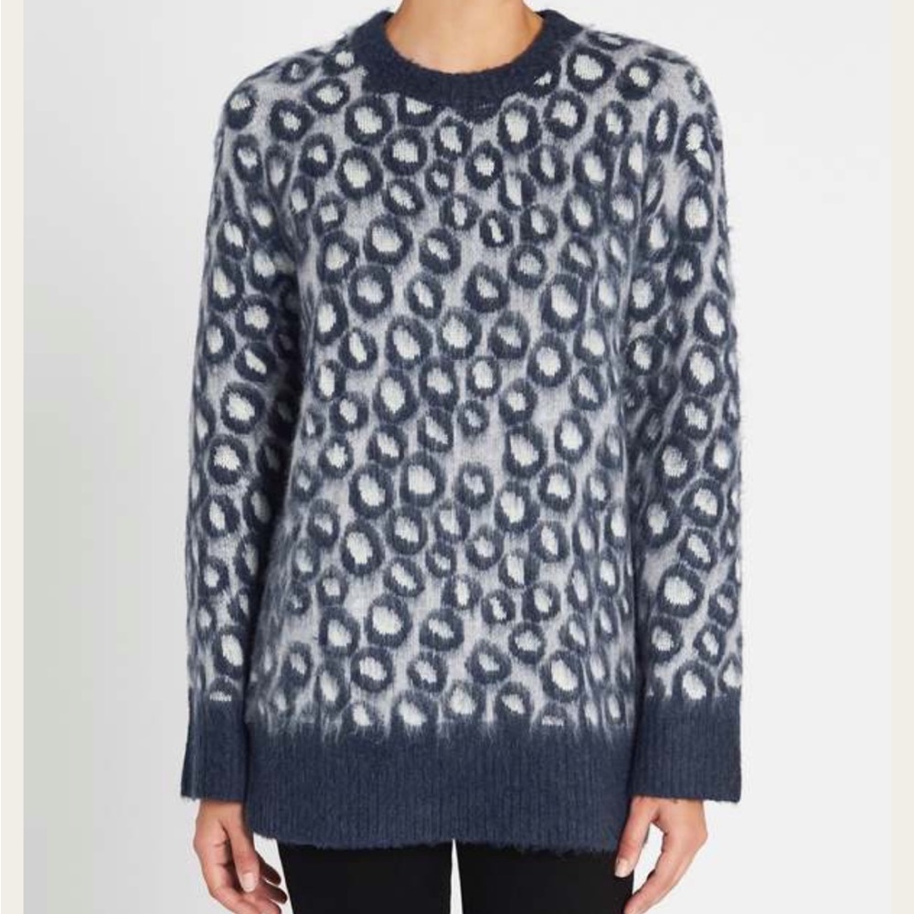 Current/Elliott The Cali Leopard Pullover Sweater | Size 2